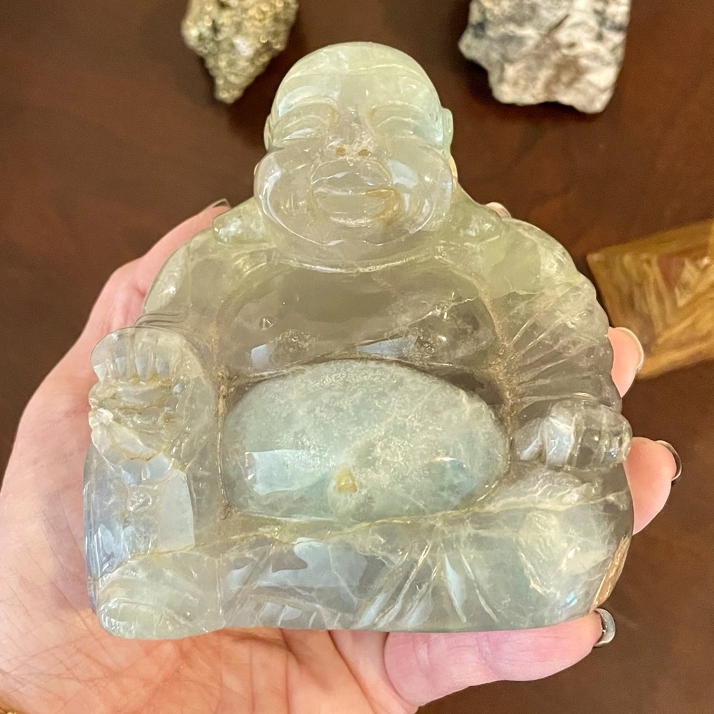 Vintage Jadeite Budda 💚